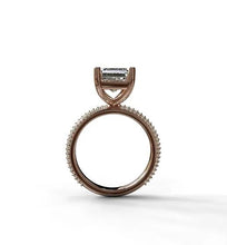 Load image into Gallery viewer, Emerald Cut Diamond Engagement Ring