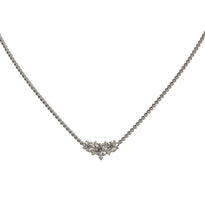 Load image into Gallery viewer, Diamond Cluster Pendant Necklace
