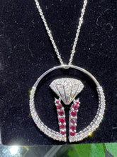 Load image into Gallery viewer, diamond inside out hoops by mina d