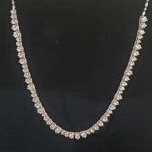 Load image into Gallery viewer, Graduated Diamond Tennis Necklace