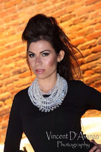 Load image into Gallery viewer, Moonstone Briolle Statement Necklace