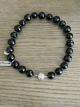 Load image into Gallery viewer, Faceted Onyx Statement Necklace
