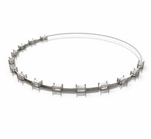 Load image into Gallery viewer, Emerald Diamond Statement Necklace