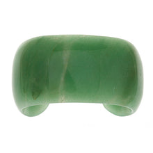 Load image into Gallery viewer, Aventurine Stone Cuff Bracelet - minadjewelry