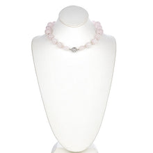 Load image into Gallery viewer, Rose Quartz Single Strand Necklace