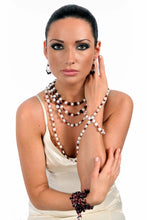 Load image into Gallery viewer, Pearl and Garnet Briolle Necklace - minadjewelry