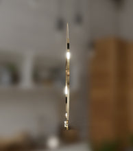 Load image into Gallery viewer, Yellow Gold Satin Diamond Center Necklace