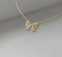 Load image into Gallery viewer, Butterfly Diamond Pendant Necklace