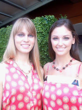 Load image into Gallery viewer, Smoky Quartz, Cherry Quartz Necklace - minadjewelry