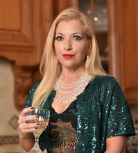 Load image into Gallery viewer, Moonstone Briolle Statement Necklace