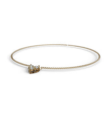 Load image into Gallery viewer, Round Diamonds Three carat Heart Shape Pendant Necklace