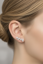 Load image into Gallery viewer, Diamond Crawler Earrings - Balanced Close-Up