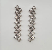 Load image into Gallery viewer, diamond earrings cardinal setting