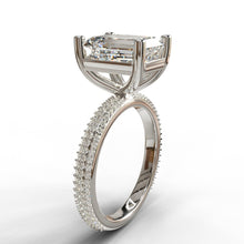 Load image into Gallery viewer, Emerald Cut Diamond Engagement Ring