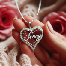 Load image into Gallery viewer, diamond name necklace Jenny