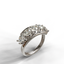 Load image into Gallery viewer, diamond ring .35 pointers