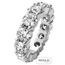 Load image into Gallery viewer, diamond eternity band rounds