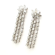 Load image into Gallery viewer, Fancy Shape Diamond Dangle Drop Earrings
