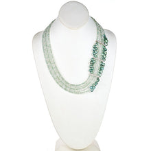 Load image into Gallery viewer, Art Nouveau Green Amethyst Necklace