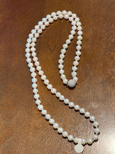 Load image into Gallery viewer, White Pearl Classic Long Necklace