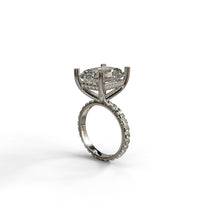 Load image into Gallery viewer, mina d fine jewelry six carat diamond engagement ring