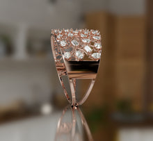 Load image into Gallery viewer, Diamond Fancy Shapes Statement Bangle