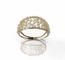 Load image into Gallery viewer, Diamond Fancy Shapes Statement Bangle