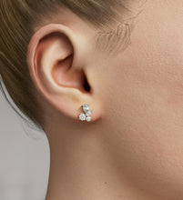 Load image into Gallery viewer, Diamond Stud Mixed Fancy Shapes Diamond Earrings