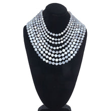 Load image into Gallery viewer, Mystic Chalcedony Statement Necklace