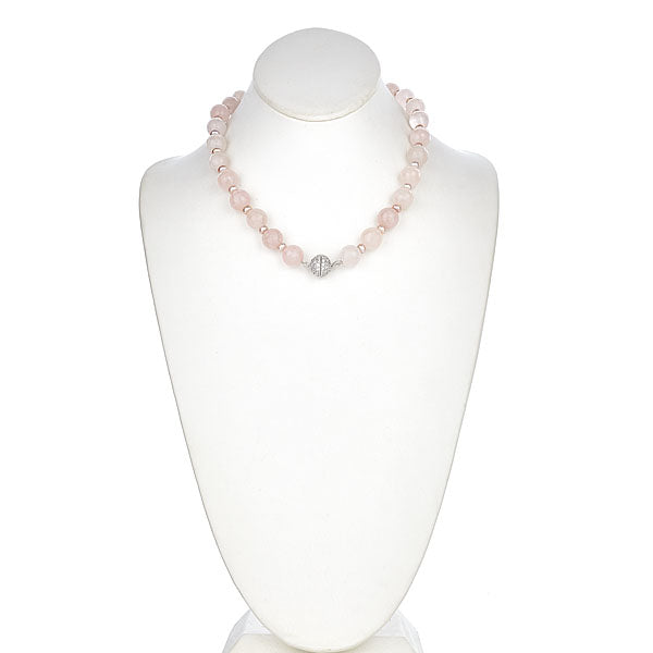Signature Collection Rose Quartz Necklace - minadjewelry
