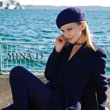 Load image into Gallery viewer, Grey Chalcedony Single Strand Necklace - minadjewelry