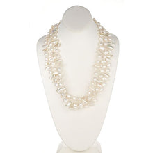 Load image into Gallery viewer, White Barouque & Biwa Long Pearl Necklace - minadjewelry