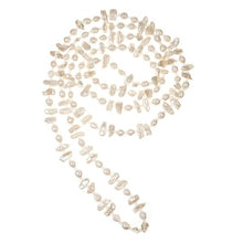 Load image into Gallery viewer, White Barouque & Biwa Long Pearl Necklace - minadjewelry