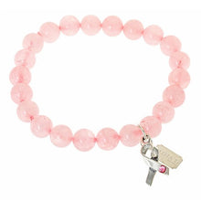 Load image into Gallery viewer, Breast Cancer Awareness Bracelet - minadjewelry
