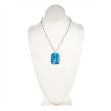 Load image into Gallery viewer, Ocean Blue Agate Pendant Necklace - minadjewelry