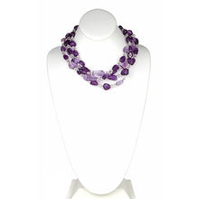 Load image into Gallery viewer, Semiprecious Amethyst Necklace