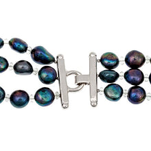 Load image into Gallery viewer, Green, Blue Barouque Pearl & Green Fluorite - minadjewelry