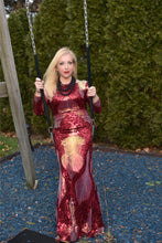 Load image into Gallery viewer, Seven Row Onyx Statement Necklace - minadjewelry