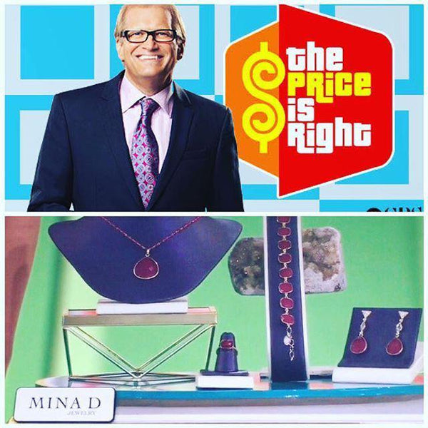 Mina D Jewelry featured on The Price is Right