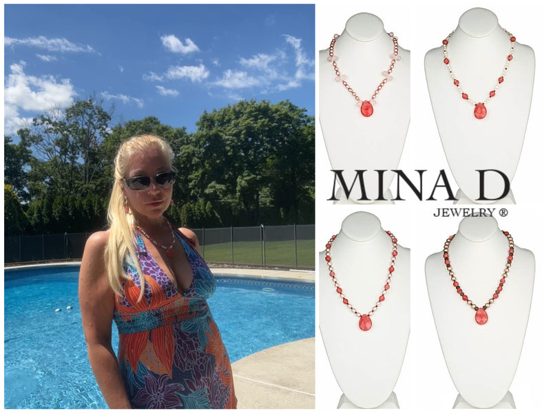 Summertime Vibes and we are ready to party in Mina D Jewelry