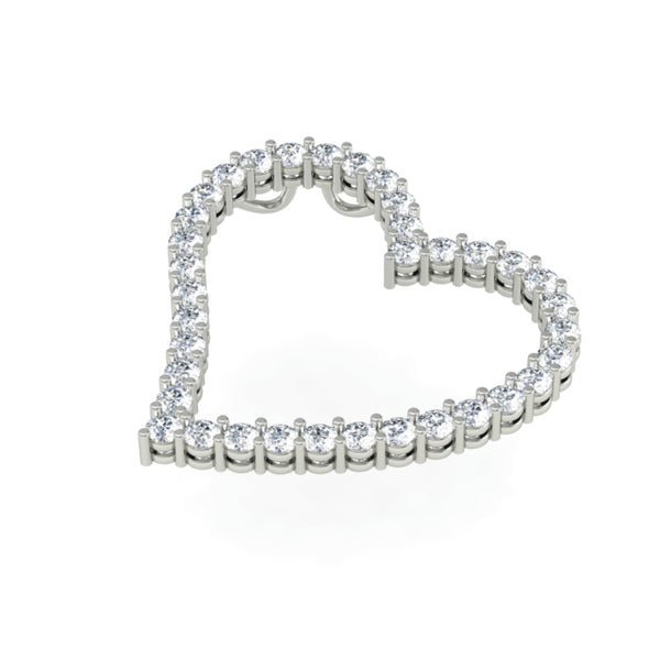 Show your love this Valentines Day Love with Diamond Heart Jewelry from Mina D Fine Jewelry