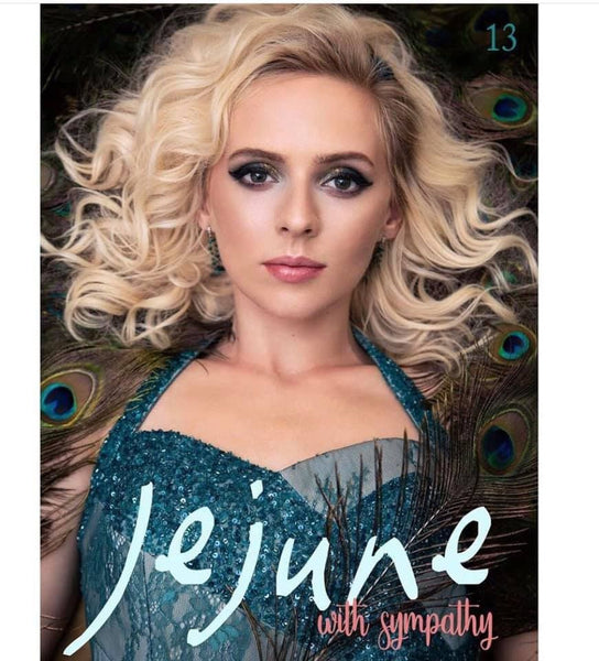 Throwback Thursday with Mina D Jewelry featuring Madilyn Bailey on the cover of Je June Magazine