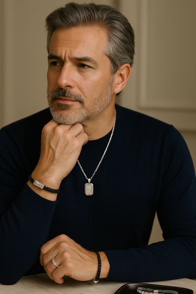The Modern Man and Mina D Jewelry