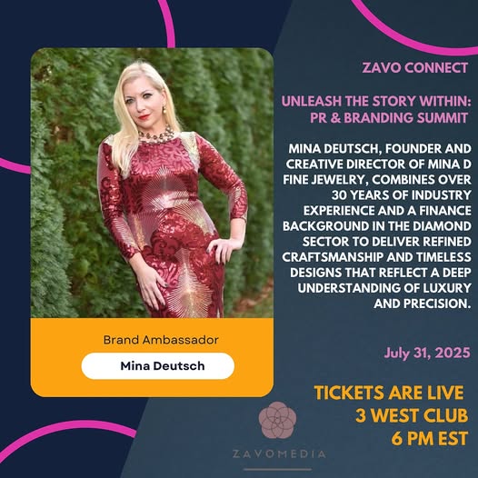 Meet Designer Mina D at the Zavo Media PR Summit