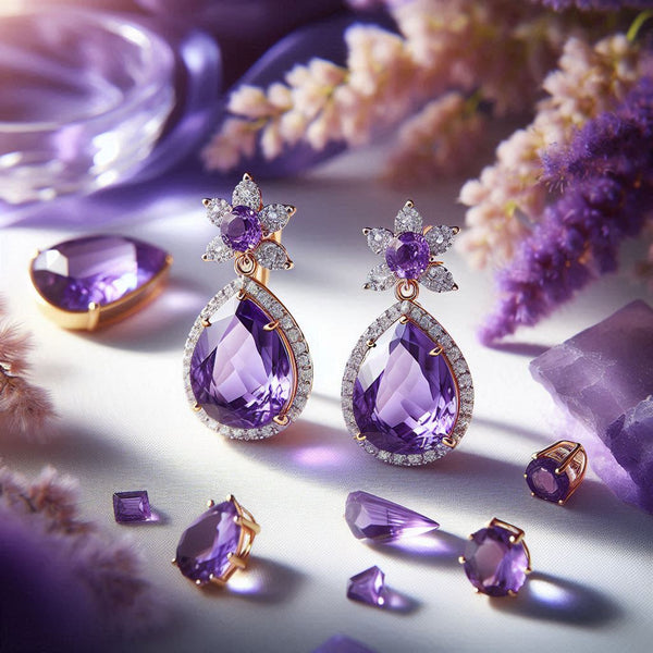 February Birthstone Spotlight: Amethyst & Diamond Jewelry at Mina D Fine Jewelry