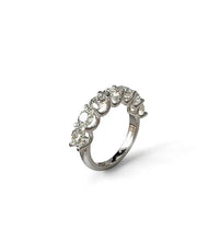 Load image into Gallery viewer, 7 stone diamond ring
