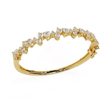 Load image into Gallery viewer, Elegant Diamond Bangle Bracelet
