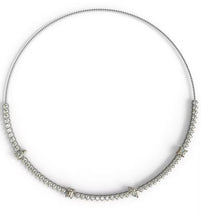 Load image into Gallery viewer, Fancy Shapes Diamond Tennis Necklace
