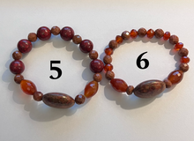 Load image into Gallery viewer, Brown Turquoise Stretch Bracelet
