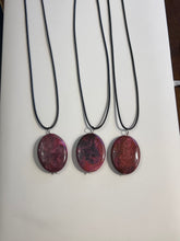 Load image into Gallery viewer, Pink Agate Pendant Necklace - minadjewelry
